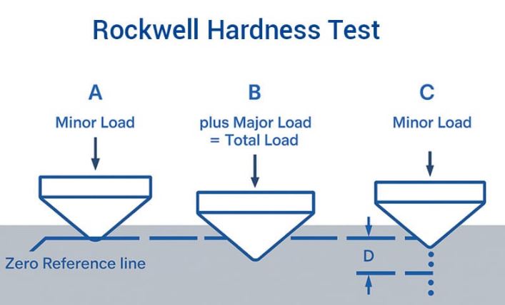 Испытание на твердость по Роквеллу: полное руководство