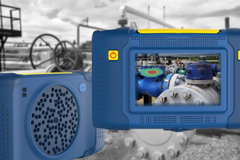 Ультразвуковой дефектоскоп SonaVu для поиска неисправностей на предприятии с возможностью визуализации данных