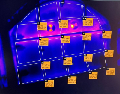 Тепловой мониторинг дверей коксовых печей